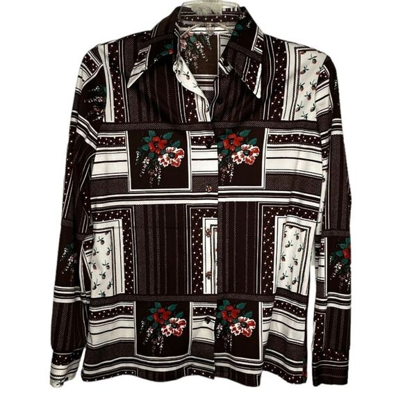 Vintage Polyester Blouse - Picture 1 of 4